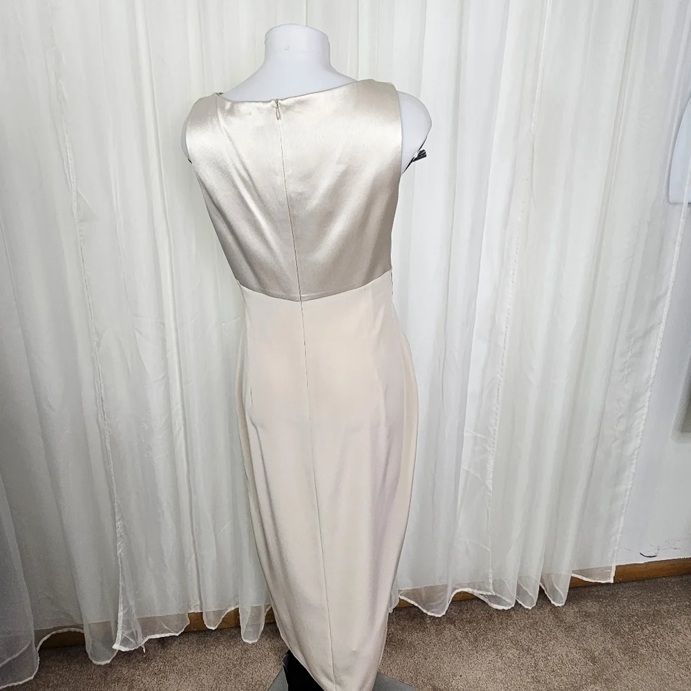 Tahari beige ivory